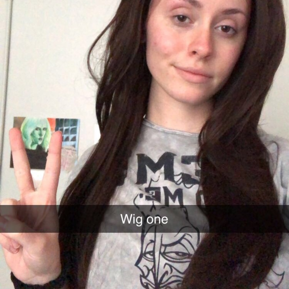 Lace front wig (straight)